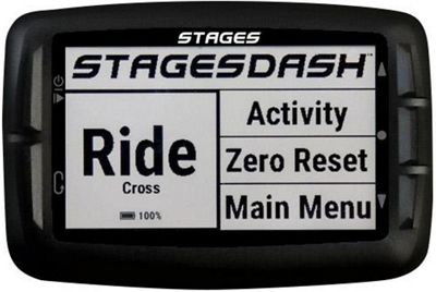 Compteur Stages Cycling dash - noir, noir