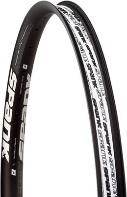 Spank 350 Mountain Bike Rim - Black - Red - 32 Holes, Black - Red