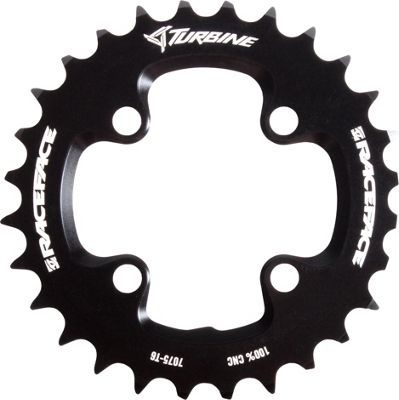 Plateau Race Face Turbine (11 vitesses 28 dents) - Noir - 4-Bolt, Noir