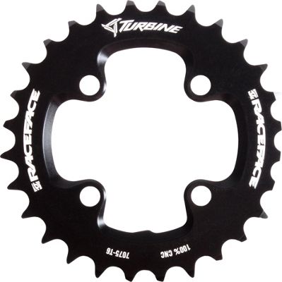 Race Face Turbine 1x11 Speed Chain Ring (28T) - Black - 4-Bolt, Black