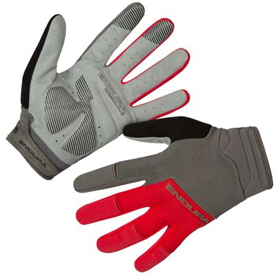 Endura Hummvee Plus Gloves II - Red - S}, Red