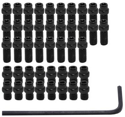 DMR Flip Pin Set for Vault Flat MTB Pedals - Black - 44 Pack}, Black