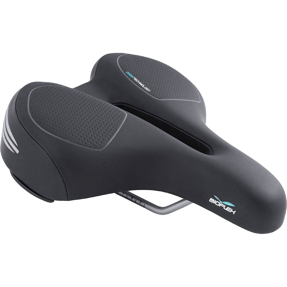 Selle Bioflex onGel Relaxed Femme - Noir - Relaxed - 228mm Wide, Noir