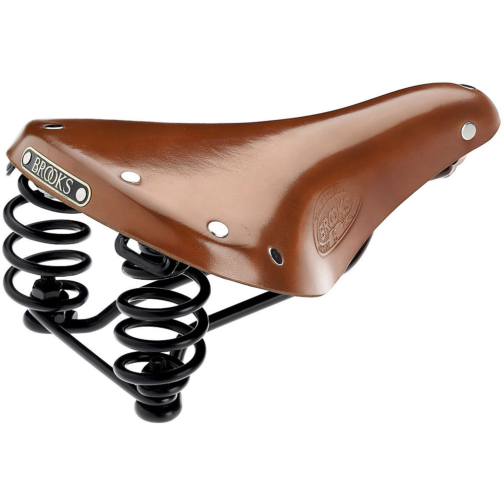 Selle Brooks England Flyer-S Femme - Miel - 176mm Wide, Miel