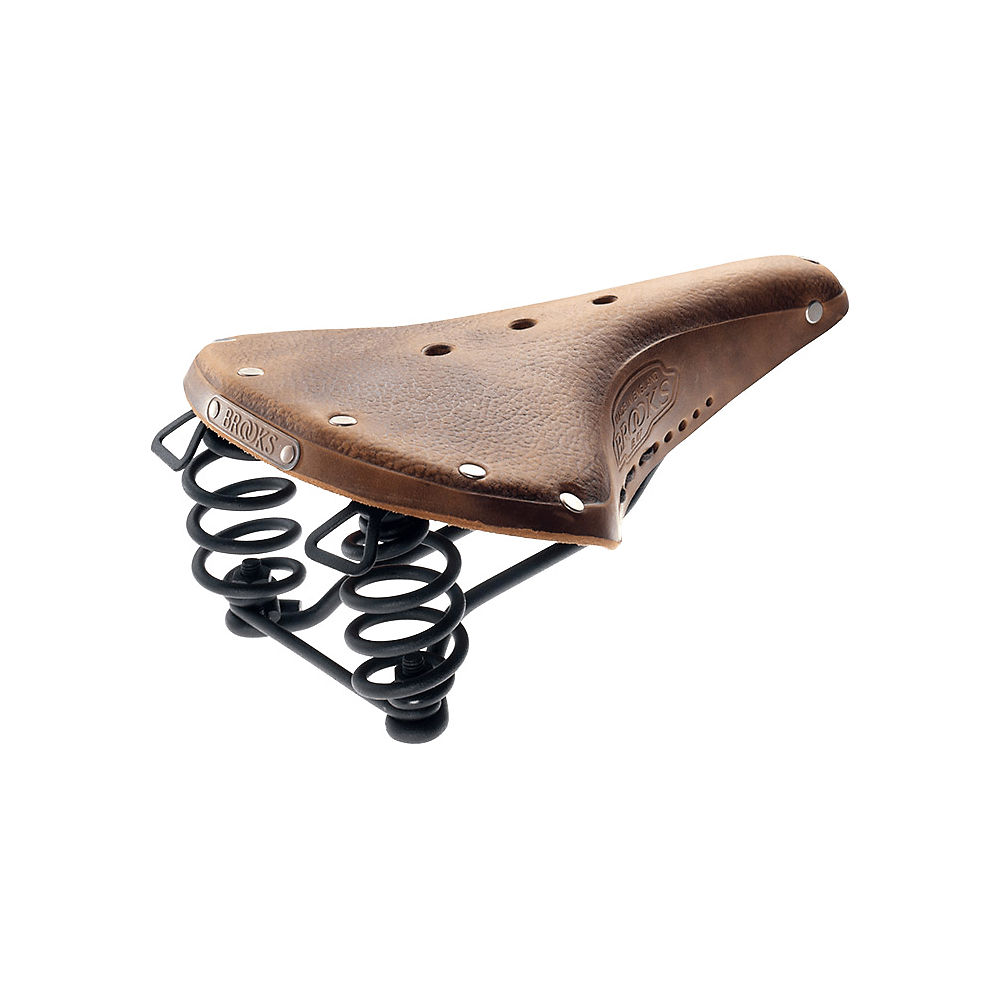 Selle Brooks England B67 - Dark Tan - 205mm Wide, Dark Tan