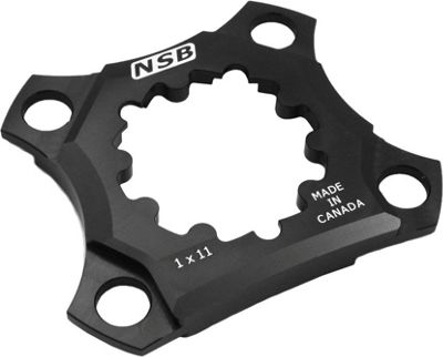 Spider di ricambio North Shore Billet Sram 1x11 - nero - Carbon Arm BB30 Cranks - X0, X01, & XX1, nero