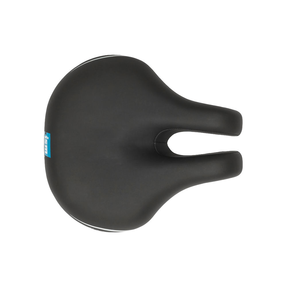Selle ISM Urbaine (avec rails en acier satinés) - Noir - 220mm Wide, Noir