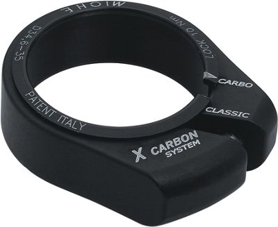 Miche Seatpost Clamp - Black - 35.4mm, Black