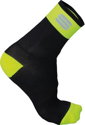 Calzini Sportful BodyFit Pro 12  - Black-Yellow Fluo, Black-Yellow Fluo