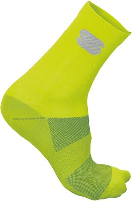 Chaussettes Sportful Ride 15 - Jaune Fluo