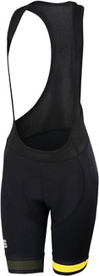 Cuissard à bretelles Sportful BodyFit Pro Femme - Black-Tweety Yellow - XXL