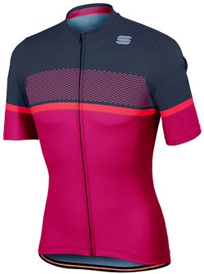 Maglia Sportful Frequence  - Raspeberry-Wine-Anthra-Coral F, Raspeberry-Wine-Anthra-Coral F