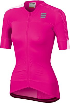 Maillot Sportful BodyFit Pro Evo Femme - Bubble Gum-White