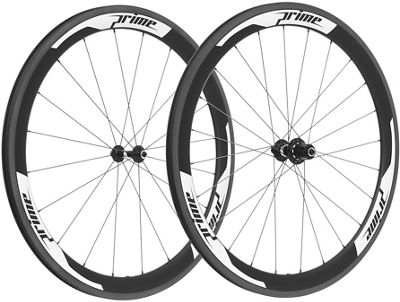 Coppia ruote da strada Prime RR-50 V2 clincher in carbonio - bianco - 700c, bianco