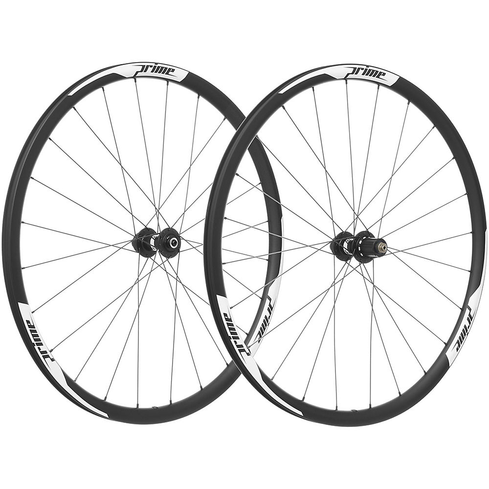 Paires de roues Prime RR-28 V2 (carbone, à disque) - Blanc - 700c