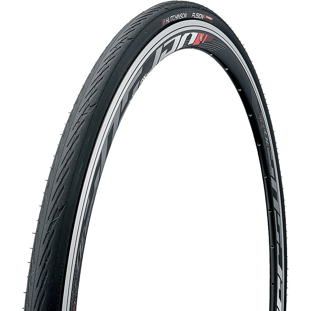 Pneu Hutchinson Fusion 5 All Season TL Ready - Noir - 700c, Noir