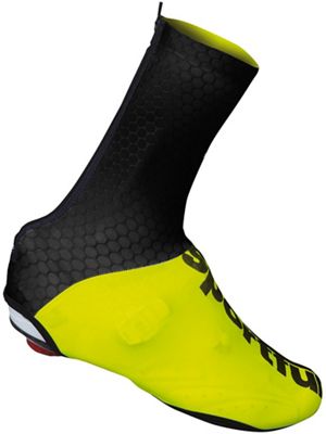 Couvre-chaussure Sportful Lycra - Noir/Fluo Yellow