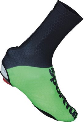 Copriscarpe Sportful (in lycra)  - Black-Green Fluo, Black-Green Fluo
