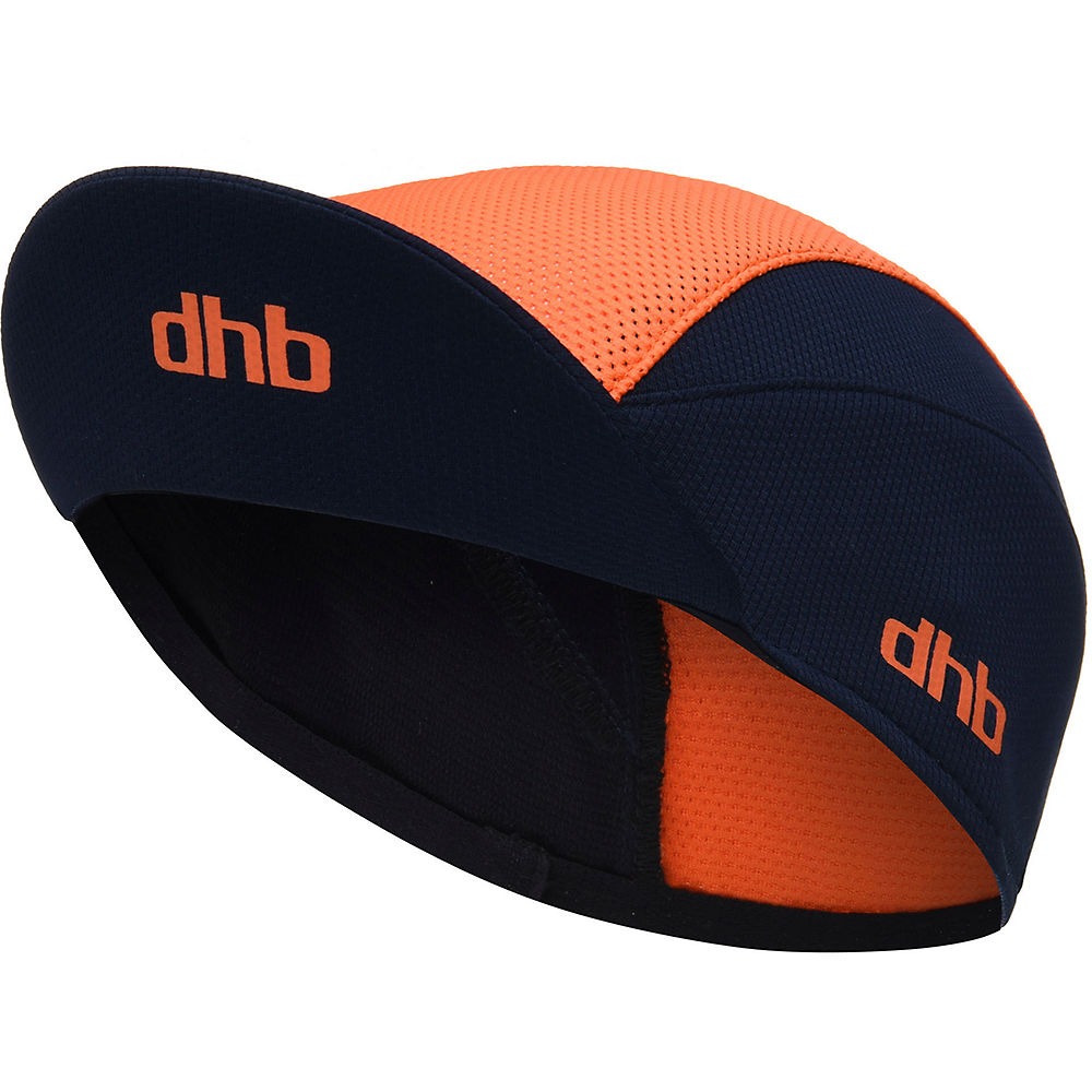 Casquette dhb Aeron - Bleu marine/Orange - S/M