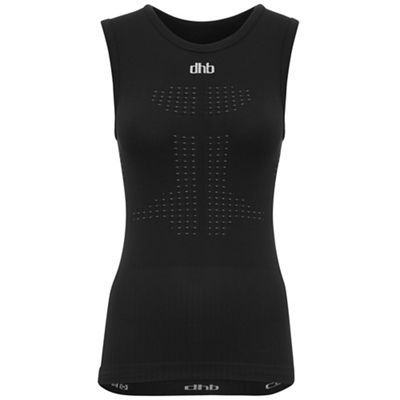 Maillot de corps dhb Aeron Body Map Femme - Noir - UK 8