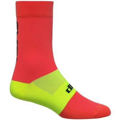 Chaussettes dhb Aeron Lab - Fluro Pink/Fluro Yellow