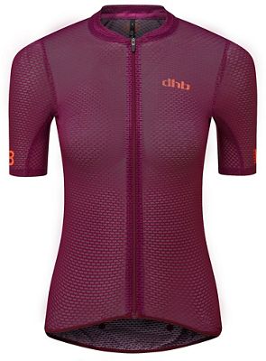 dhb Aeron Lab Womens Ultralight SS Jersey - Purple - UK 12}, Purple