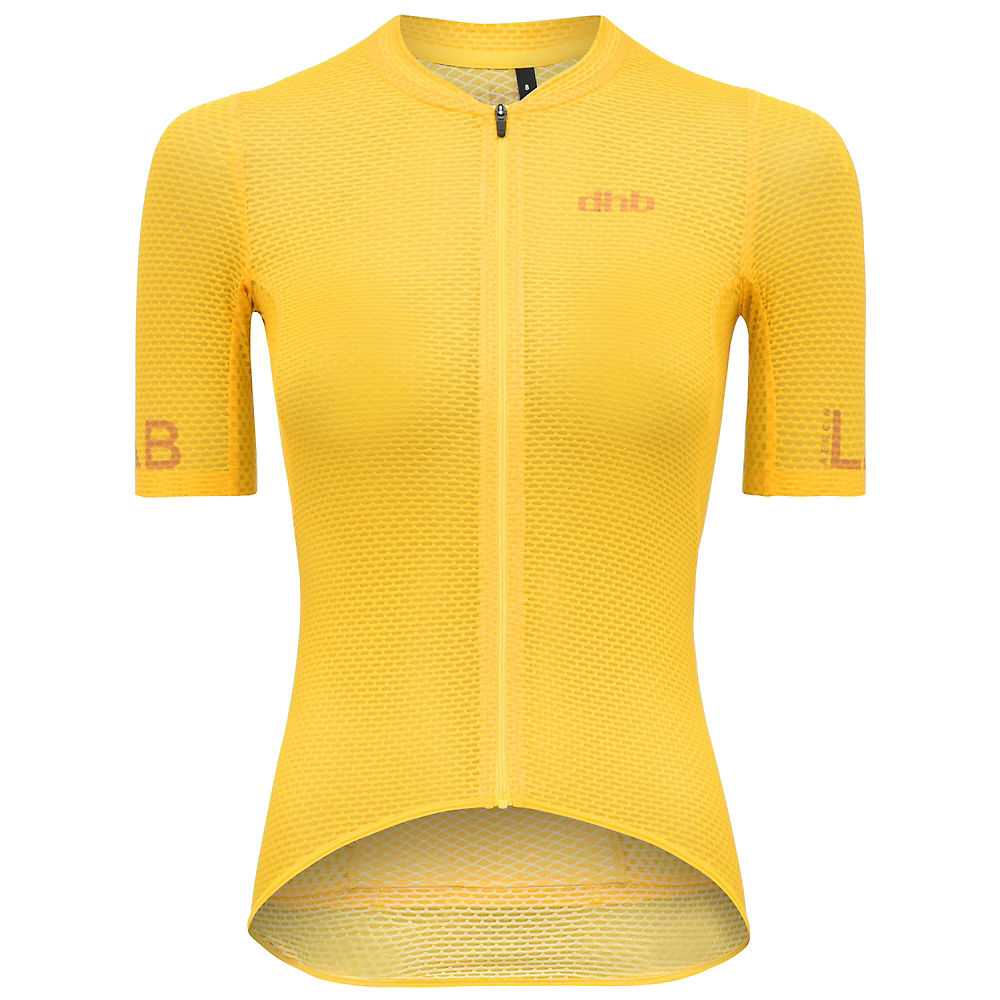Maillot dhb Aeron Lab Ultralight Femme (manches courtes) - Jaune - UK 12, Jaune