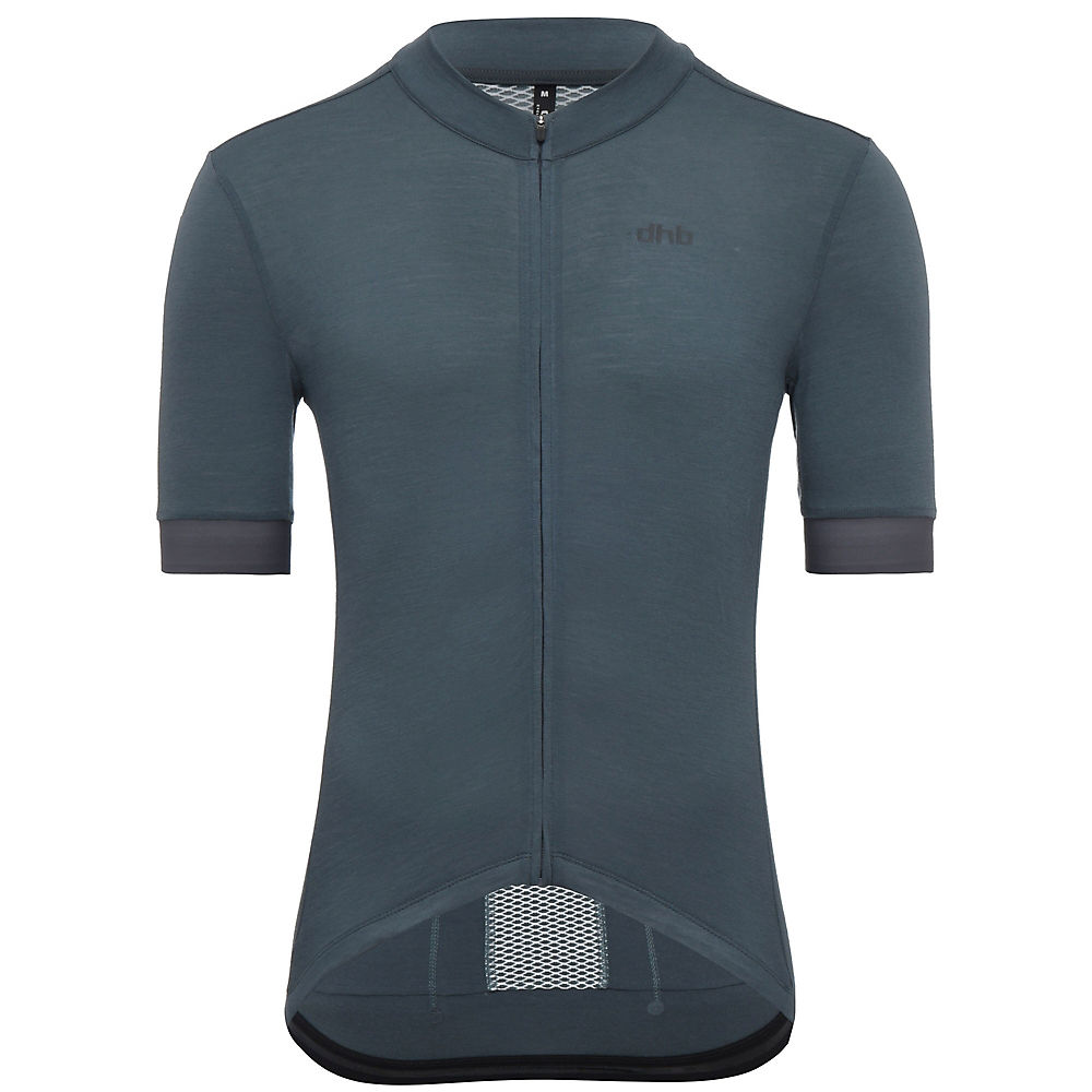 Maillot dhb Aeron Ultralight Merino (manches courtes) - Gris - XXL