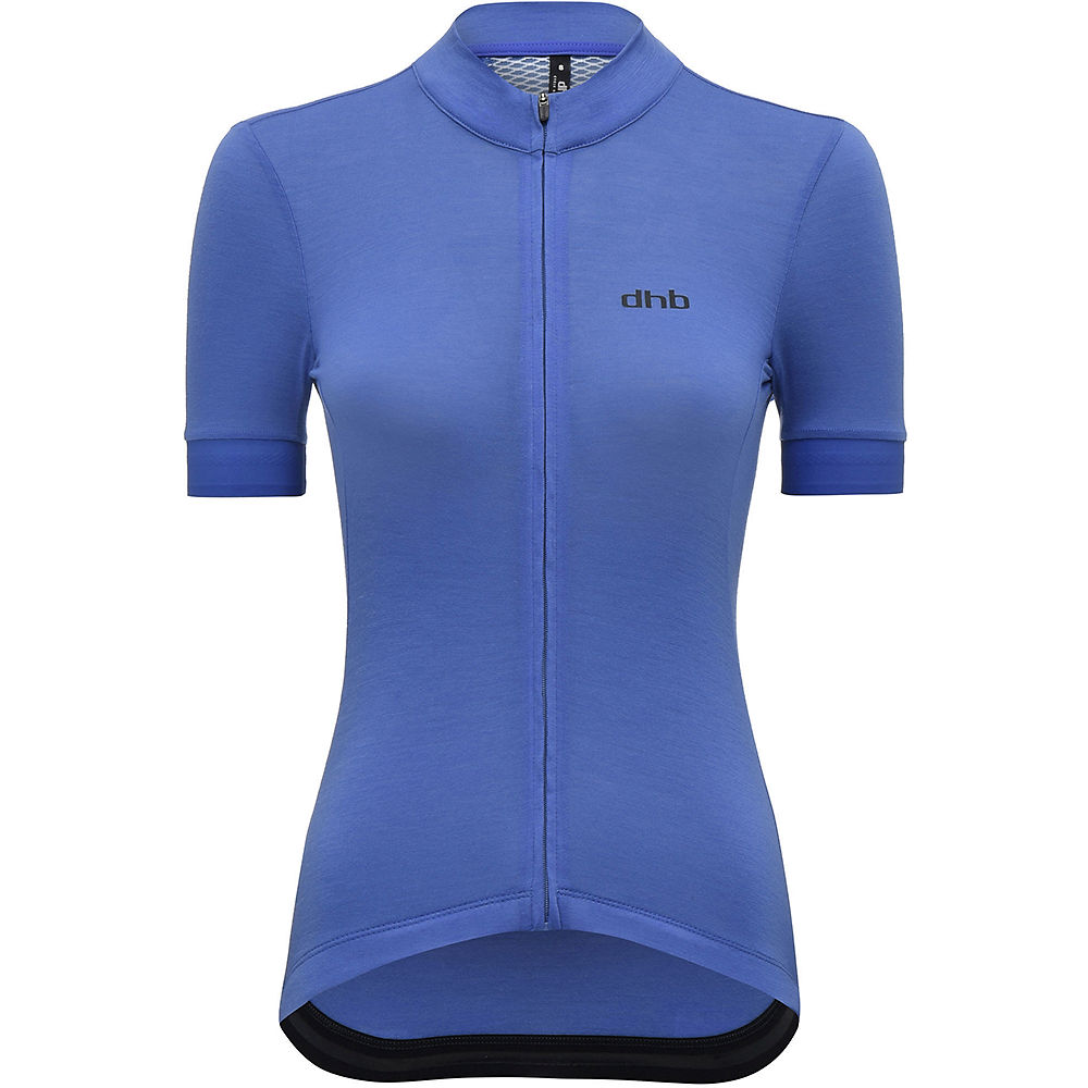 Maillot dhb Aeron Ultralight Merino Femme - Violet - UK 8, Violet