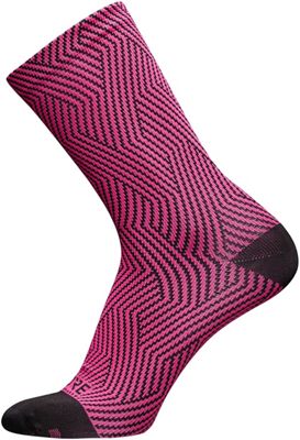Calcetines de altura media Gore C3 Optiline - Process Pink-Black, Process Pink-Black