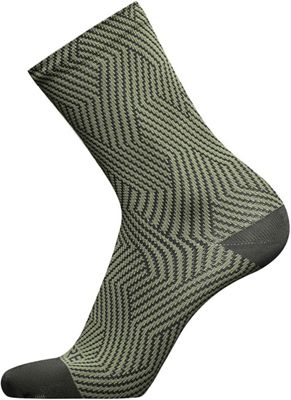 Calcetines de altura media Gore C3 Optiline - Utility Green-Black, Utility Green-Black