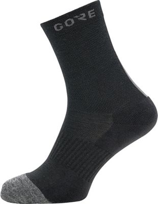 Gore Wear M Thermo Mid Socks SS18 - Black-Graphite Grey - XL}, Black-Graphite Grey