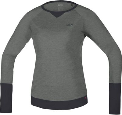 Maillot à manches longues Gore C5 Trail Femme  - Castor Grey-Terra Grey - XL, Castor Grey-Terra Grey