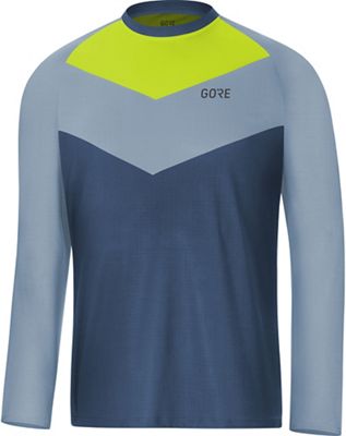 Maillot à manches longues Gore C5 Trail - Deep Water Blue/Cloudy Blue