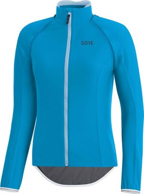Maillot Gore C5 Windstopper Zip Off Femme - Dynamic Cyan - XS