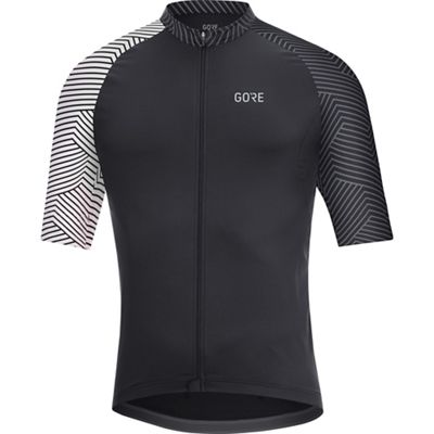 Maillot Gore C5 Optiline - Noir - blanc - S, Noir - blanc