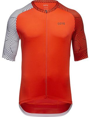 Gore Wear C5 Optiline Jersey - Fireball-White - XXL}, Fireball-White