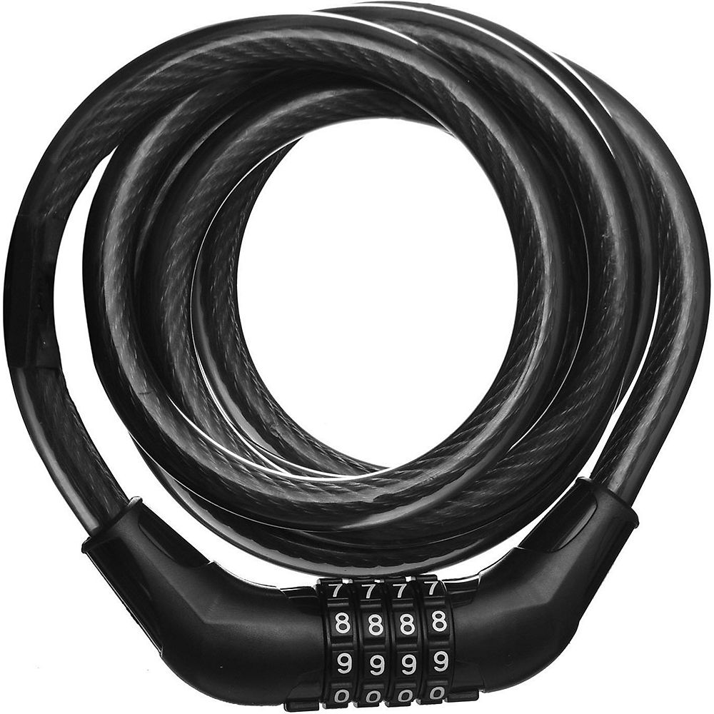 Image of LifeLine Combination Bike Cable Lock - Black - Large, Black