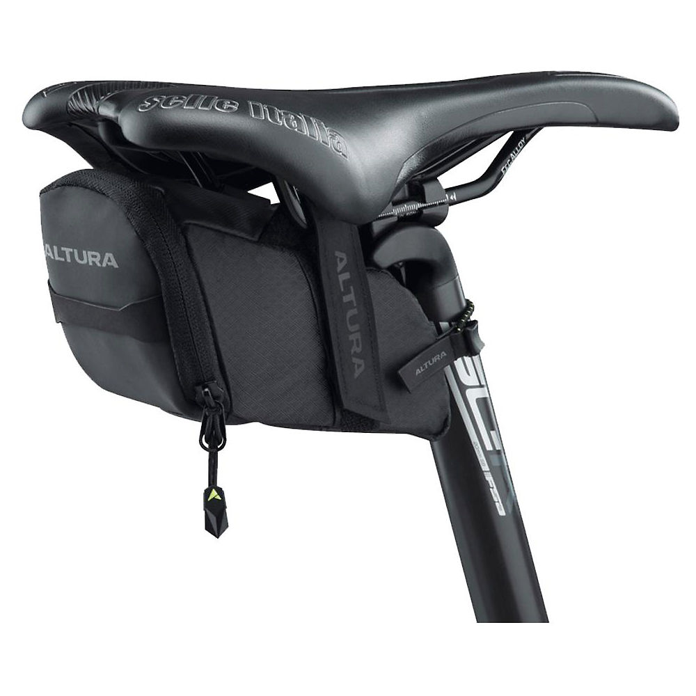 Altura NV Road Saddle Bag (Medium) - Black-Black - M}, Black-Black