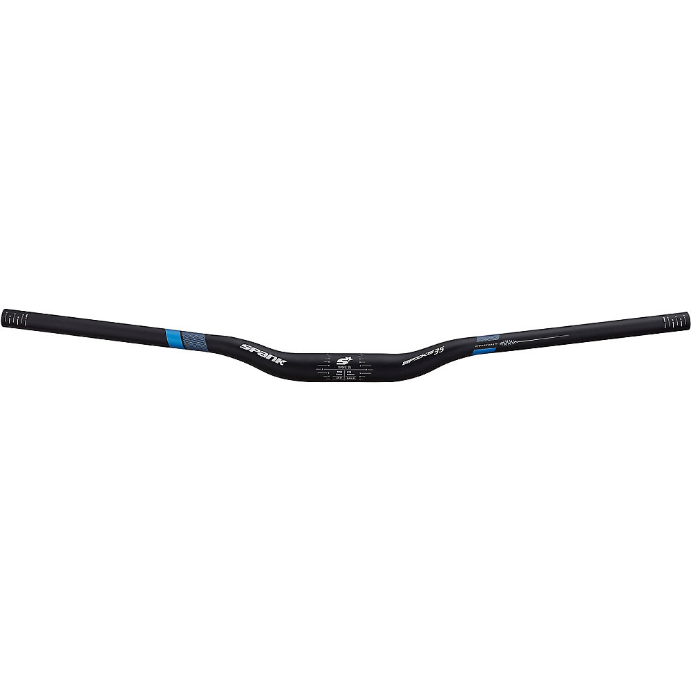 Guidon Spank Spike 35 Vibrocore 2018 - Noir - Bleu - 35.0mm, Noir - Bleu