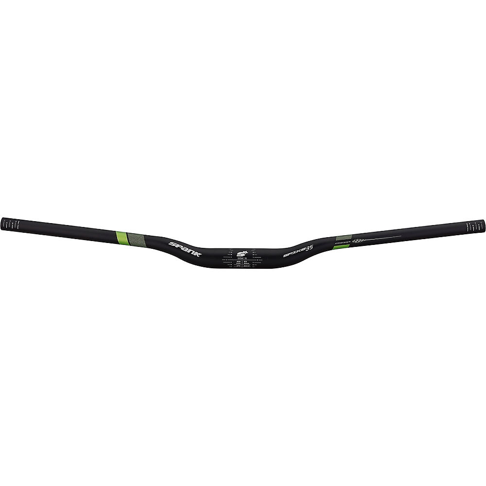 Guidon Spank Spike 35 Vibrocore 2018 - Noir - Vert - 35.0mm, Noir - Vert