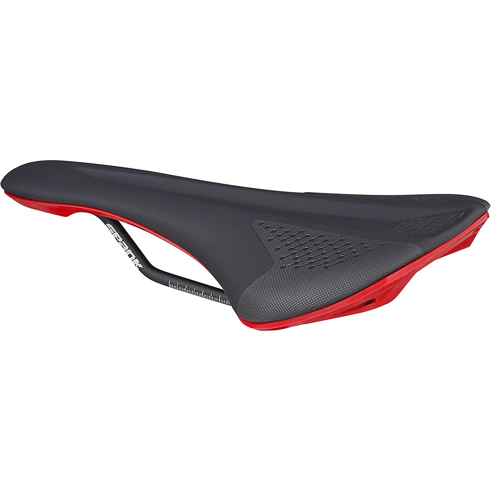 Selle Spank Spike 160 - Noir - Rouge - 144mm Wide, Noir - Rouge