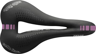 Selle Italia Diva Gelflow Racing Road Bike Saddle - Pink - L3 - 152mm Wide, Pink