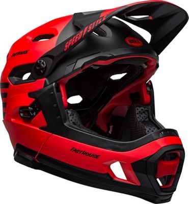Casque Bell Super DH MIPS - Red-Black 20
