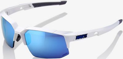 100% Speedcoupe Hiper Iceberg Mirror Lens SS18 - Matte White, Matte White