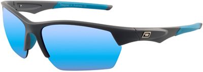 Occhiali da sole Dirty Dog Track (Polarised specchiati) - Crystal Black-Silver Mirror Lens, Crystal Black-Silver Mirror Lens