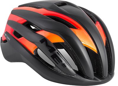 Casco da strada MET Trenta 2018 - Black-Shaded Orange, Black-Shaded Orange