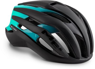 Casque Route MET Trenta 2018 - Noir/Turquoise, Noir/Turquoise