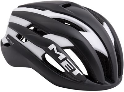 Casque Route MET Trenta 2018 - Noir - blanc, Noir - blanc