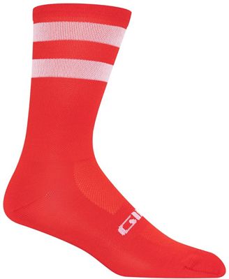 Calzini Giro Comp Racer High Rise - rosso acceso - XL, rosso acceso